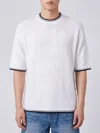 Laneus Basic Cotton T-shirt In White