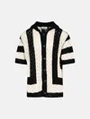 Laneus Black Cotton Sweater