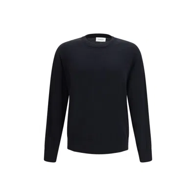Laneus Crew-neck Long-sleeve Sweater In Black