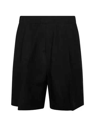 Laneus Black Shorts