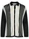 Laneus Viscose Blend Sweater Striped Pattern