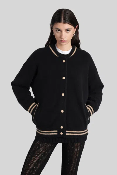 Laneus Bomber Jacket In Black