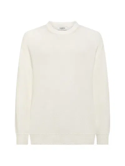 Laneus Boxy Fit Jumper In Neutral