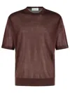 Laneus T-shirt In Brown