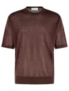 Laneus T-shirt In Brown