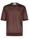 Laneus T-shirt In Brown