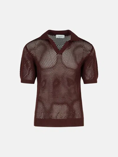 Laneus Brown Viscose Blend Sweater
