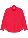 Laneus Button-up Shirt In 红色