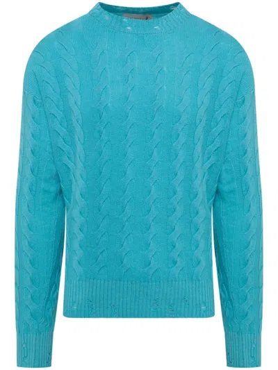 LANEUS CABLE-KNIT JUMPER