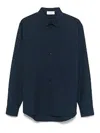 Laneus Tailored Long Sleeves Shirt In Blue