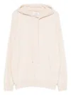 Laneus Knitted Hoodie In White