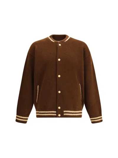 LANEUS CASHMERE BOMBER JACKET