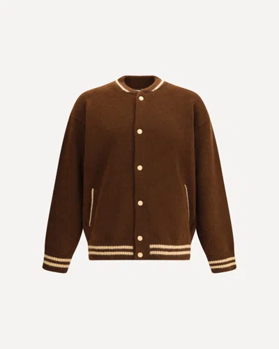 LANEUS CASHMERE BOMBER JACKET