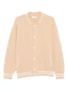 Laneus Cashmere Bomber Jacket In Neutral