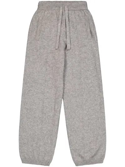 Laneus Cashmere Joggers In Grey