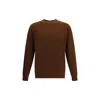 Laneus Cashmere Sweater In Brown