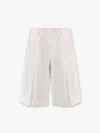 Laneus Cotton Bermuda Shots With Pinces