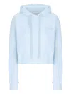Laneus Cotton Hoodie In Blue