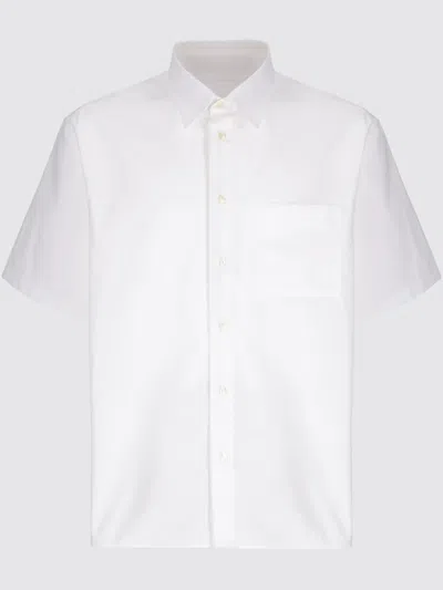 Laneus Cotton Shirt In White