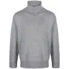Laneus Roll-neck Ribbed-edge Jumper