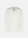 Laneus Cream Linen Shirt In Cream