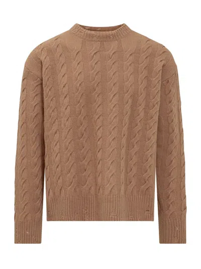 LANEUS LANEUS CREW NECK SWEATER