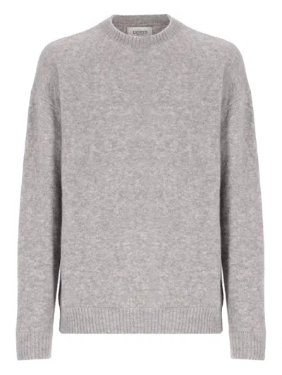 Laneus Crew-neck Sweater In Gray