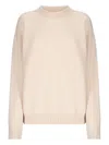 Laneus Crew-neck Sweater In Neutral