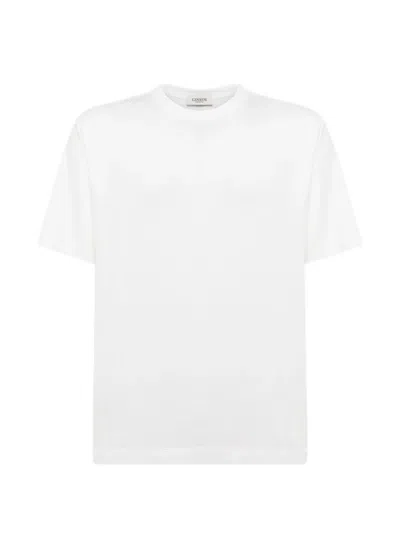 Laneus Crew-neck T-shirt In White
