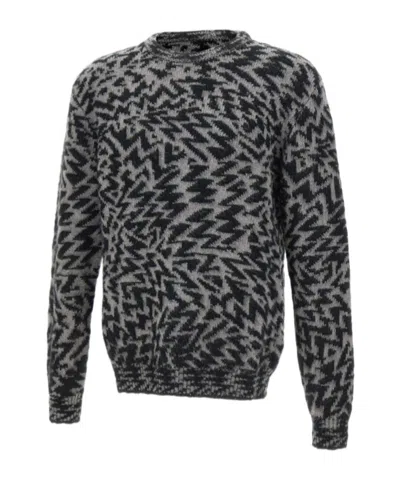 LANEUS LANEUS CREWNNECK GRAPHIC JUMPER