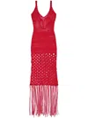 Laneus In Red Polyester In Rot
