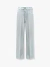 LANEUS DENIM TROUSER WITH REWASHED EFFECT