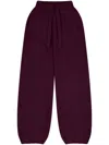 Laneus Drawstring Fastening Jogger In Red