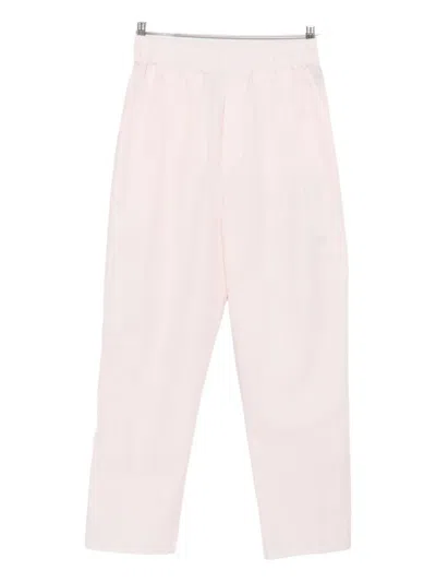 Laneus Elasticated-waist Trousers In Pink