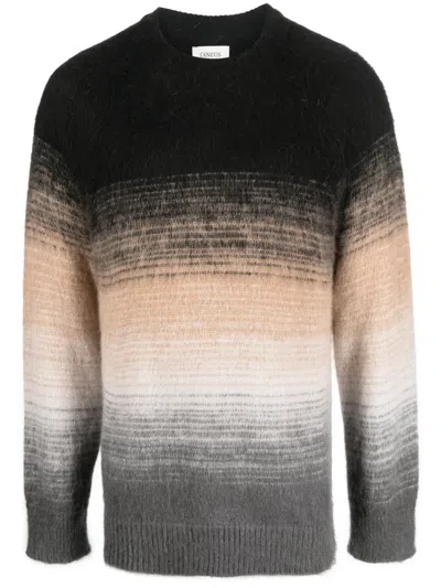 LANEUS GRADIENT-EFFECT TEXTURED JUMPER