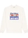 Laneus Graphic-print Sweatshirt In White