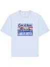 Laneus Graphic-print T-shirt In Blue