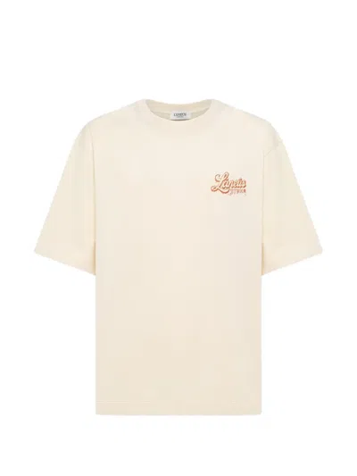 Laneus Graphic-print T-shirt In Neutral