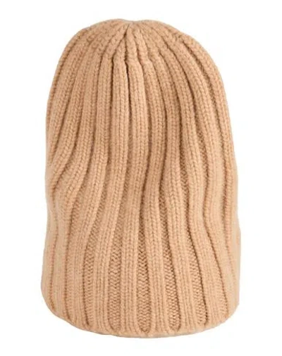 Laneus Hat Camel Size Onesize Cashmere In Sand