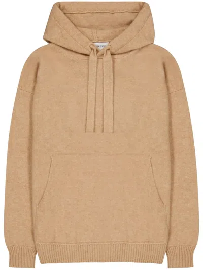 Laneus Hooded Jumper In Neutrals