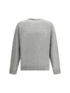 Laneus Cashmere Sweater In Gray