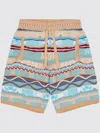 Laneus Knitted Bermuda Shorts In Neutrals