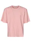 Laneus Pink Cotton T-shirt In Pink
