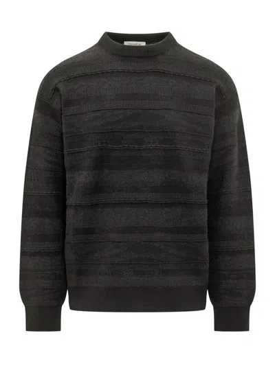 Laneus Knit Jumper In Nero