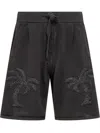 Shop Laneus Knitted Bermuda Shorts