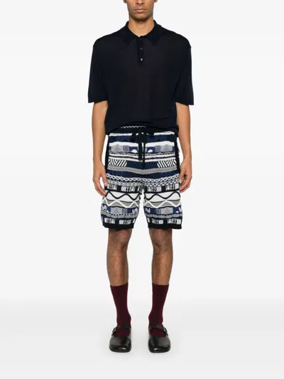 LANEUS KNITTED BERMUDA SHORTS