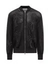 Laneus Palm Tree-embroidered Jacket