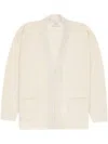 Laneus Cardigan Mit Jacquardmuster In Nude