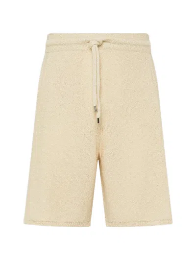 Laneus ニットドローストリング ショートパンツ In Neutral