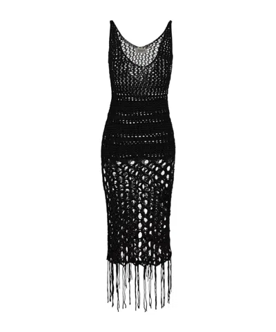 LANEUS LANEUS KNITTED TANK DRESS